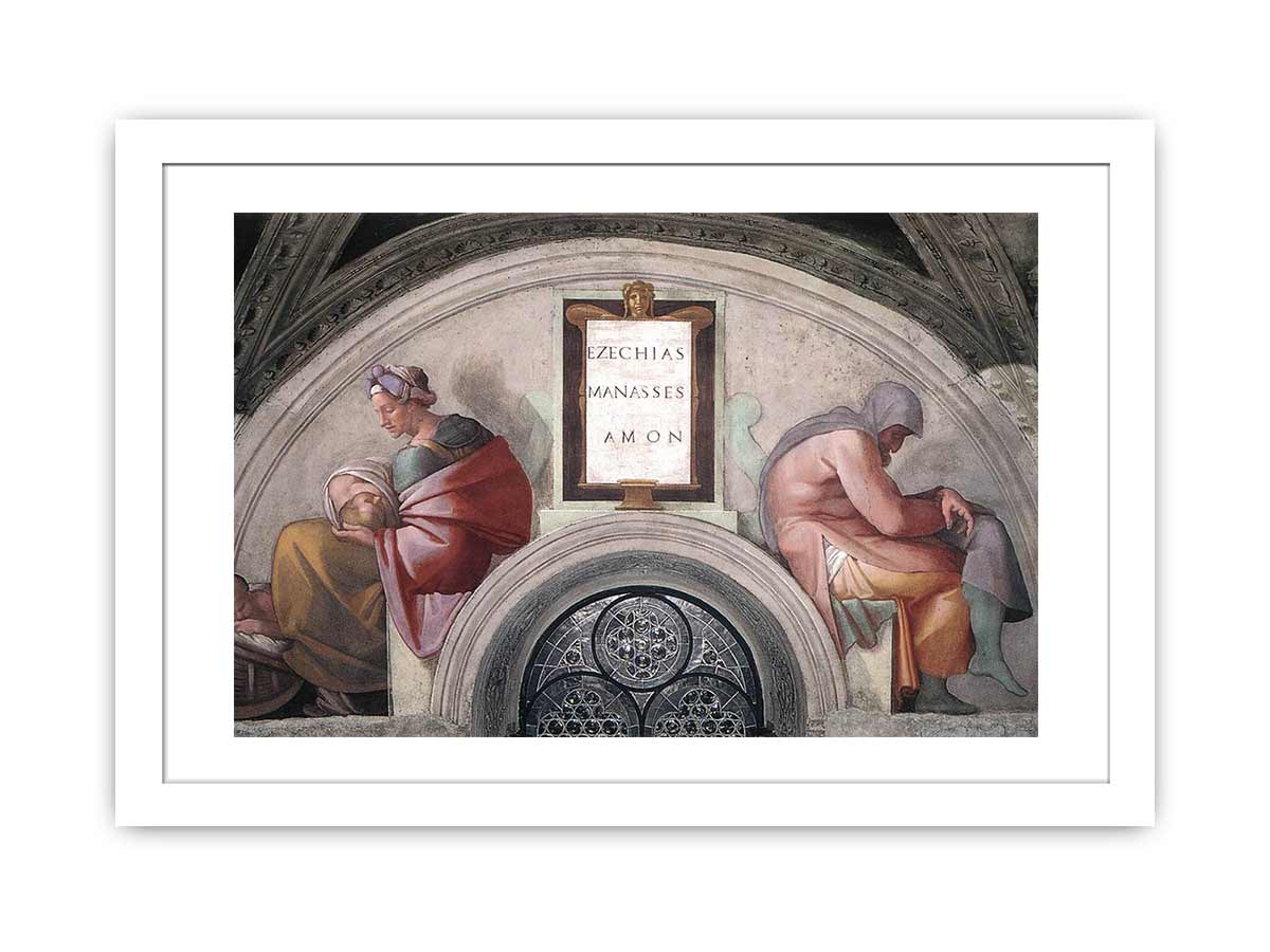 EZECHIAS MANASSES AMON By Michelangelo Buonarroti