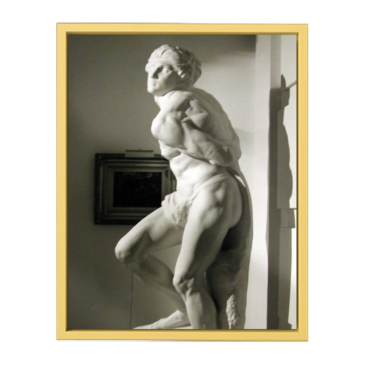 Rebellious Captive By Michelangelo Buonarroti