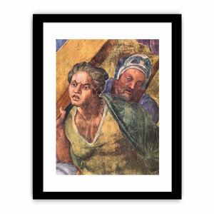 Martyrdom of St Peter (detail) By Michelangelo Buonarroti