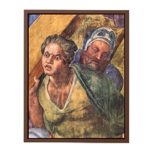 Martyrdom of St Peter (detail) By Michelangelo Buonarroti