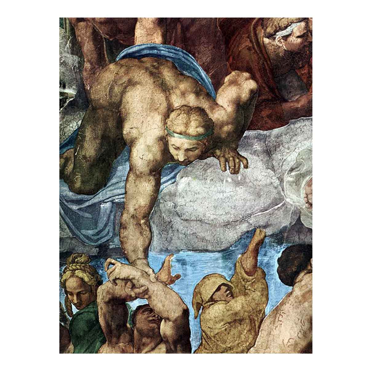 Last Judgment (detail-14) 1537-41