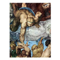 The Last Judgment (detail) By Michelangelo Buonarroti