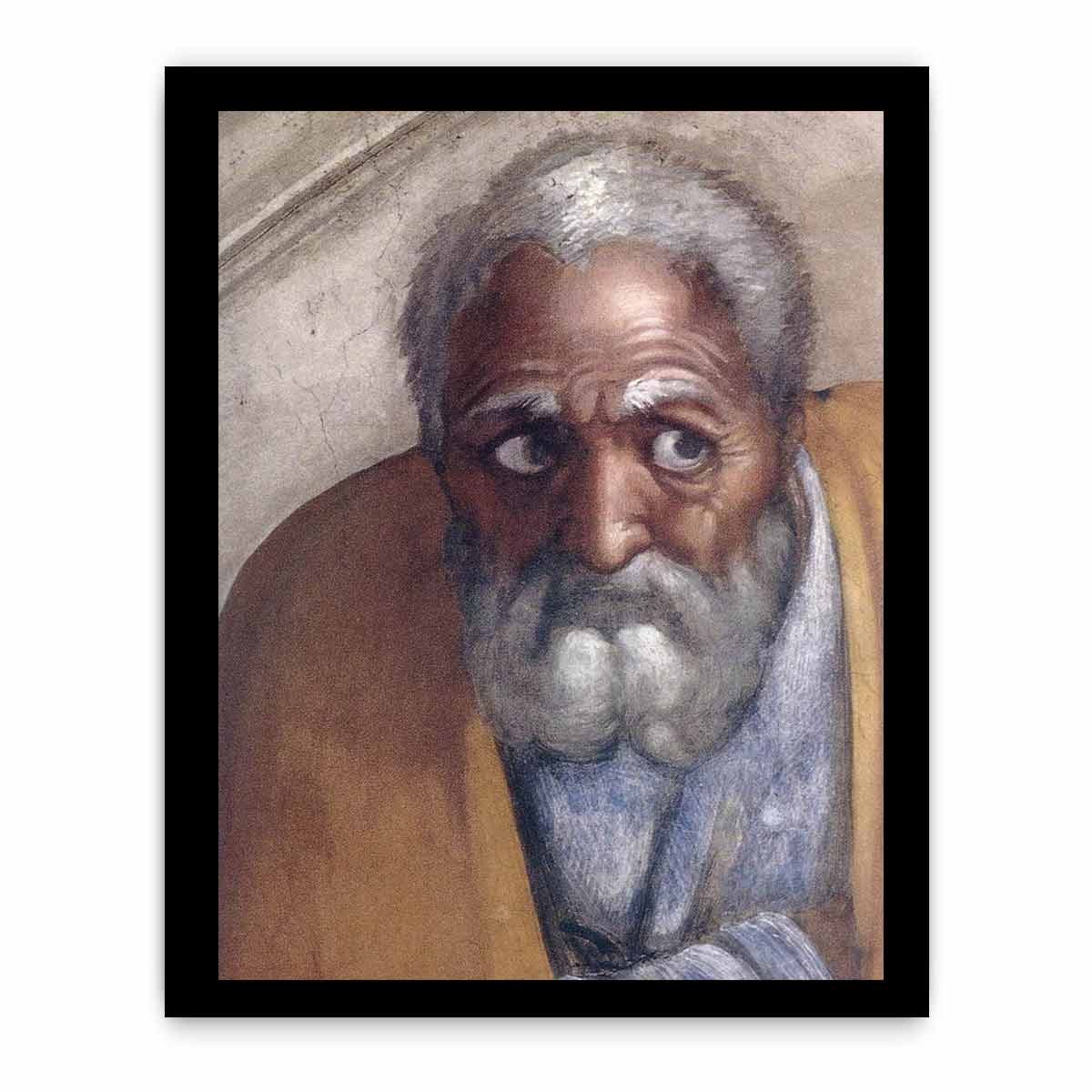 Jacob - Joseph (detail) By Michelangelo Buonarroti