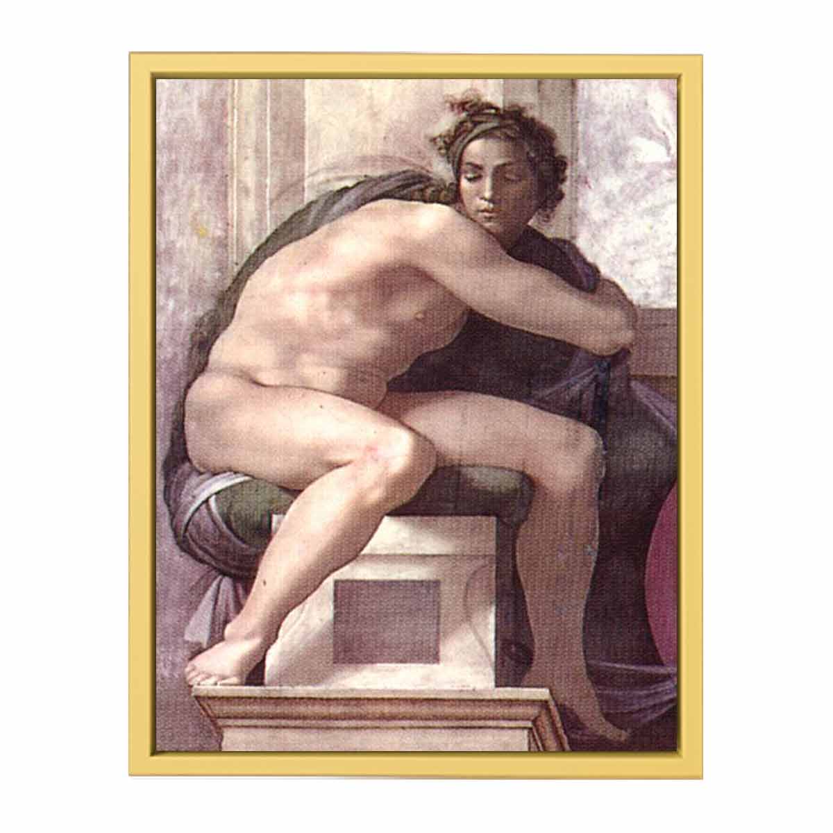 Ignudo By Michelangelo Buonarroti