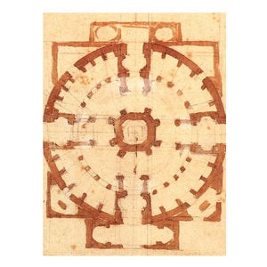 MICHELANGELO Buonarroti Plan for a Church