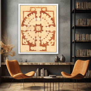 MICHELANGELO Buonarroti Plan for a Church