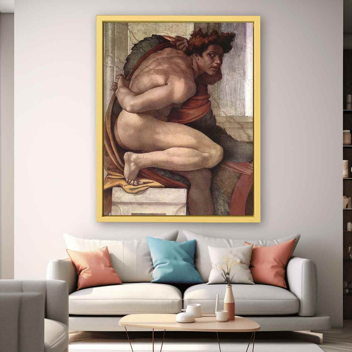 Ignudo By Michelangelo Buonarroti
