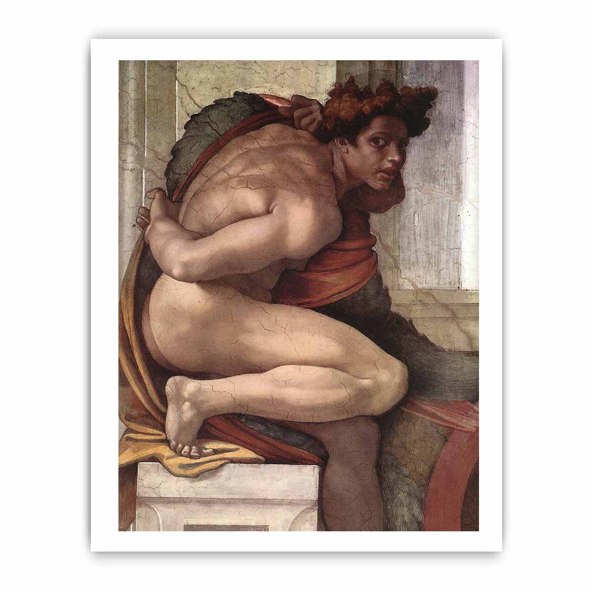 Ignudo By Michelangelo Buonarroti