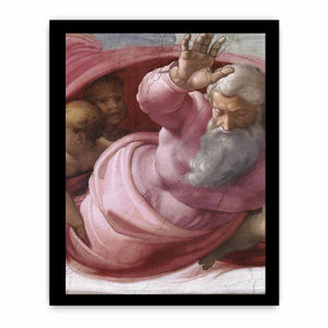 Separation of the Earth from the Waters (detail) By Michelangelo Buonarroti