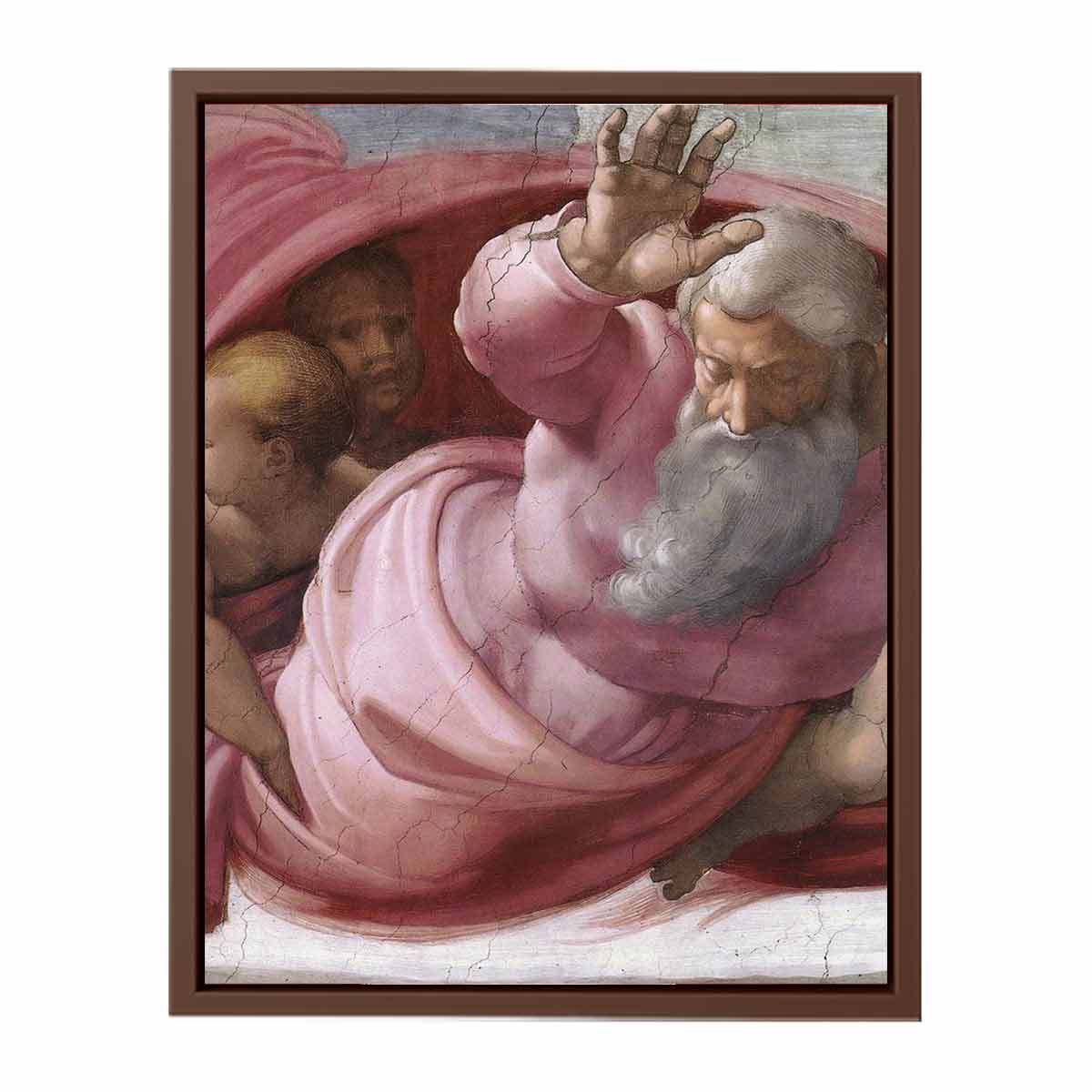 Separation of the Earth from the Waters (detail) By Michelangelo Buonarroti