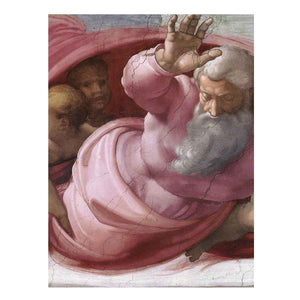 Separation of the Earth from the Waters (detail) By Michelangelo Buonarroti