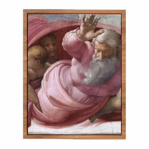 Separation of the Earth from the Waters (detail) By Michelangelo Buonarroti