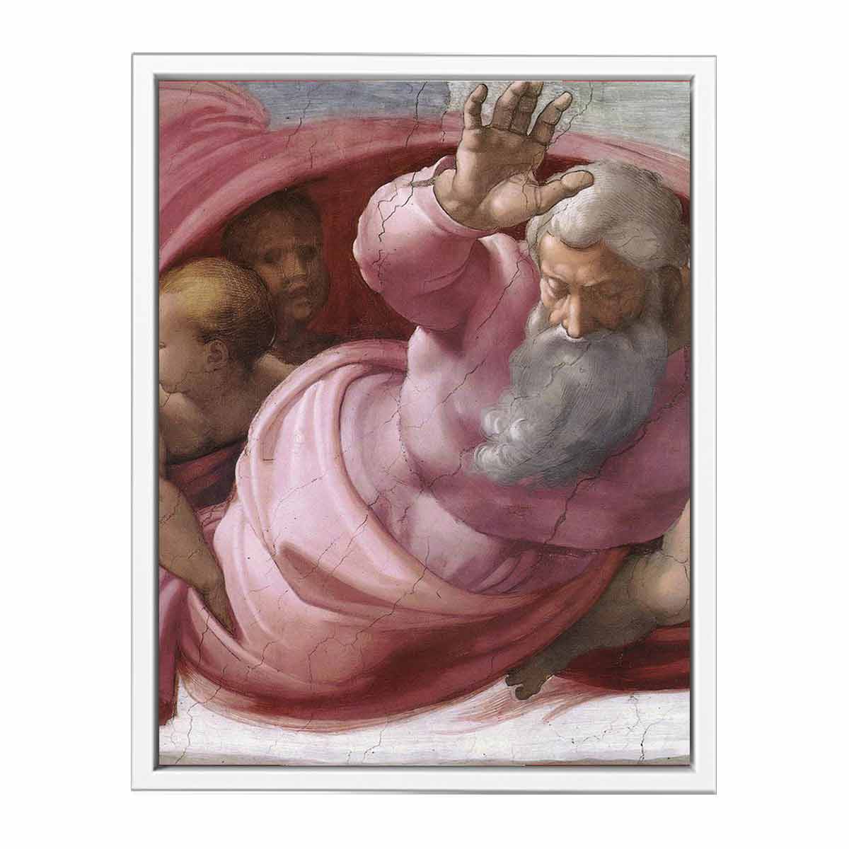 Separation of the Earth from the Waters (detail) By Michelangelo Buonarroti