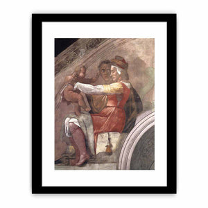 Eleazar - Matthan (detail) By Michelangelo Buonarroti