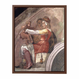 Eleazar - Matthan (detail) By Michelangelo Buonarroti