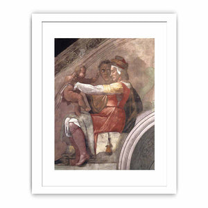 Eleazar - Matthan (detail) By Michelangelo Buonarroti