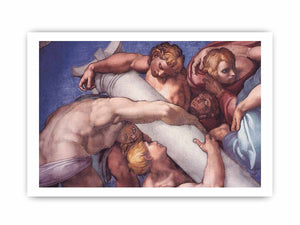 The Last Judgment (detail) By Michelangelo Buonarroti