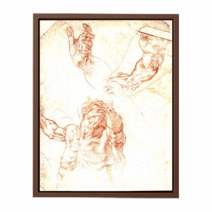 Study for Haman By Michelangelo Buonarroti