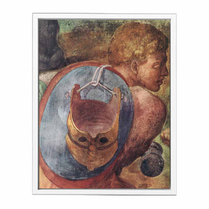 The Conversion of Saul (detail) By Michelangelo Buonarroti