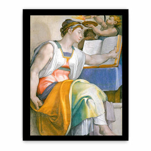 The Erythraean Sibyl (detail-3) 1508-12 By Michelangelo Buonarroti