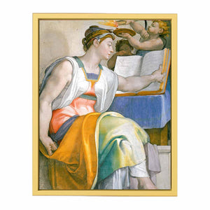 The Erythraean Sibyl (detail-3) 1508-12 By Michelangelo Buonarroti