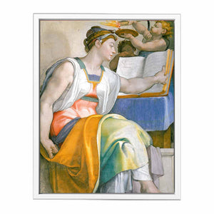 The Erythraean Sibyl (detail-3) 1508-12 By Michelangelo Buonarroti