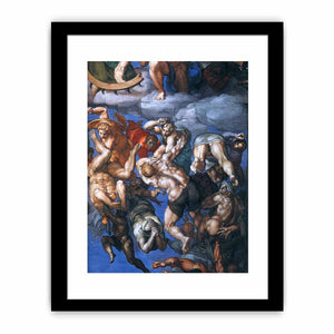 The Last Judgment (detail) By Michelangelo Buonarroti