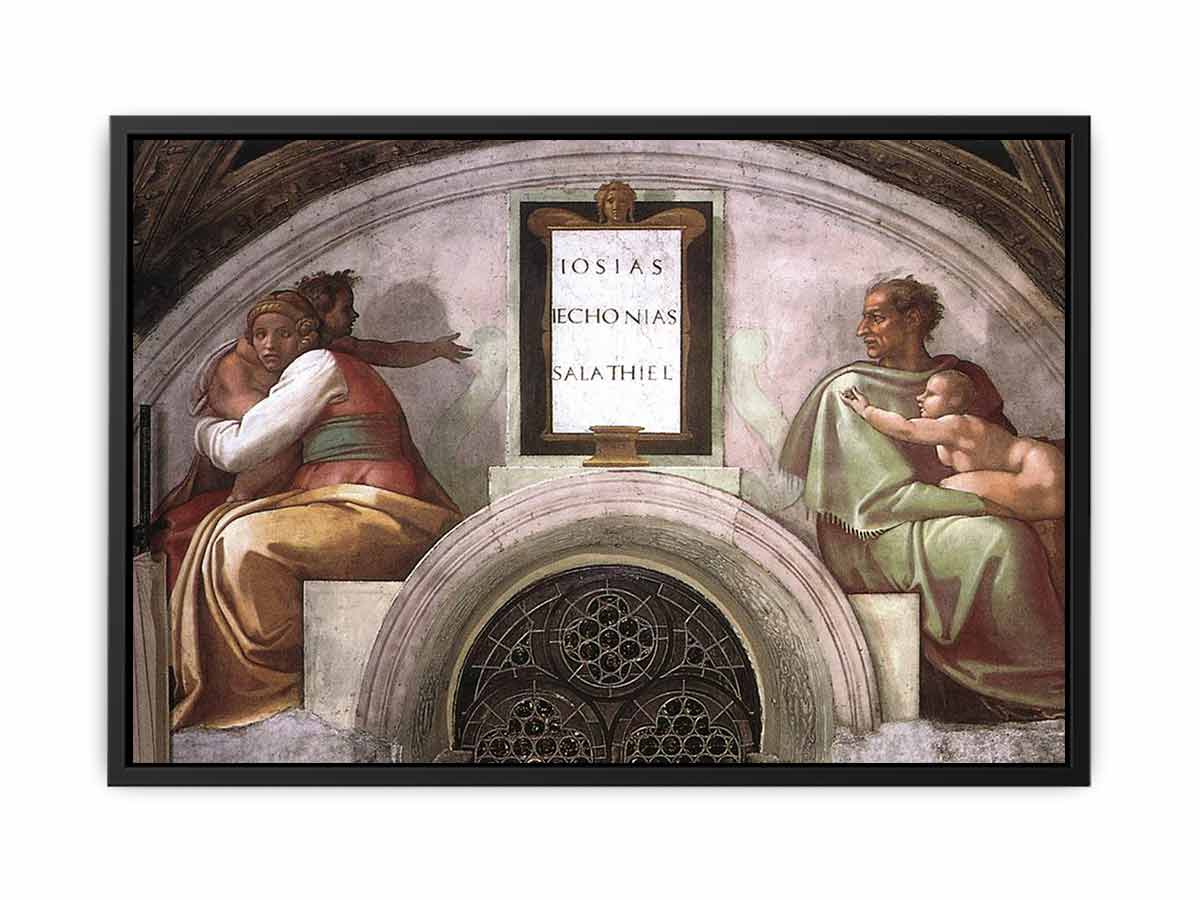 Josiah - Jechoniah - Shealtiel By Michelangelo Buonarroti