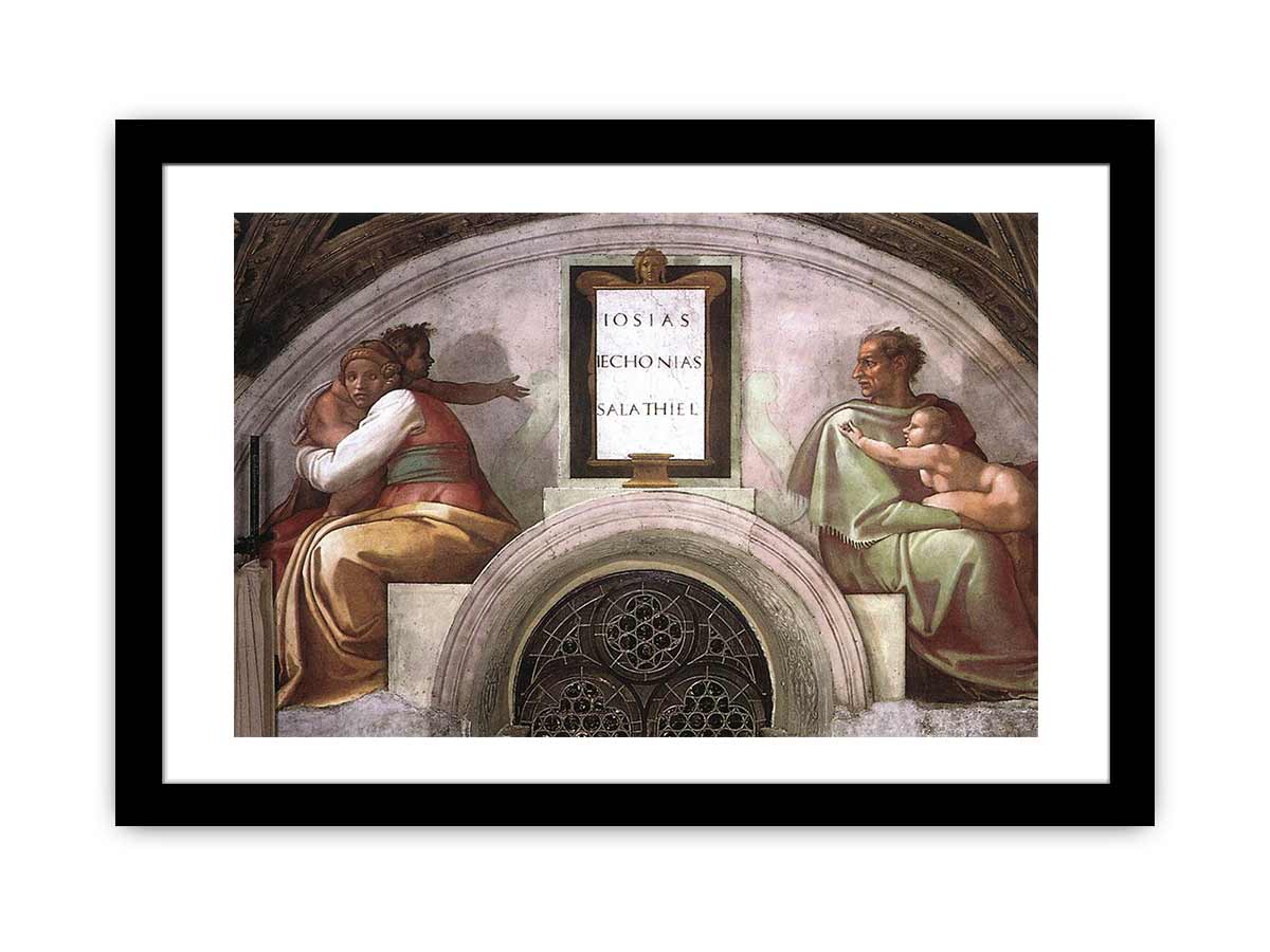 Josiah - Jechoniah - Shealtiel By Michelangelo Buonarroti