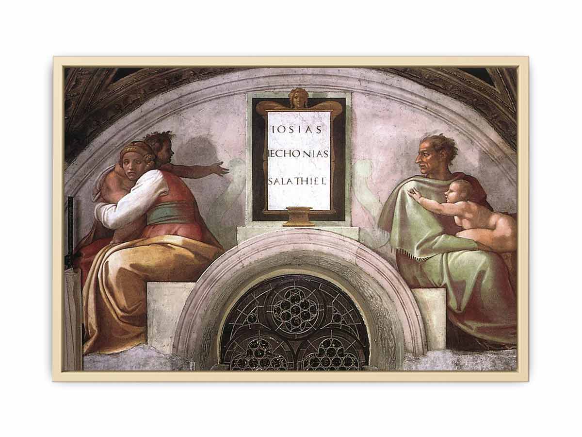 Josiah - Jechoniah - Shealtiel By Michelangelo Buonarroti