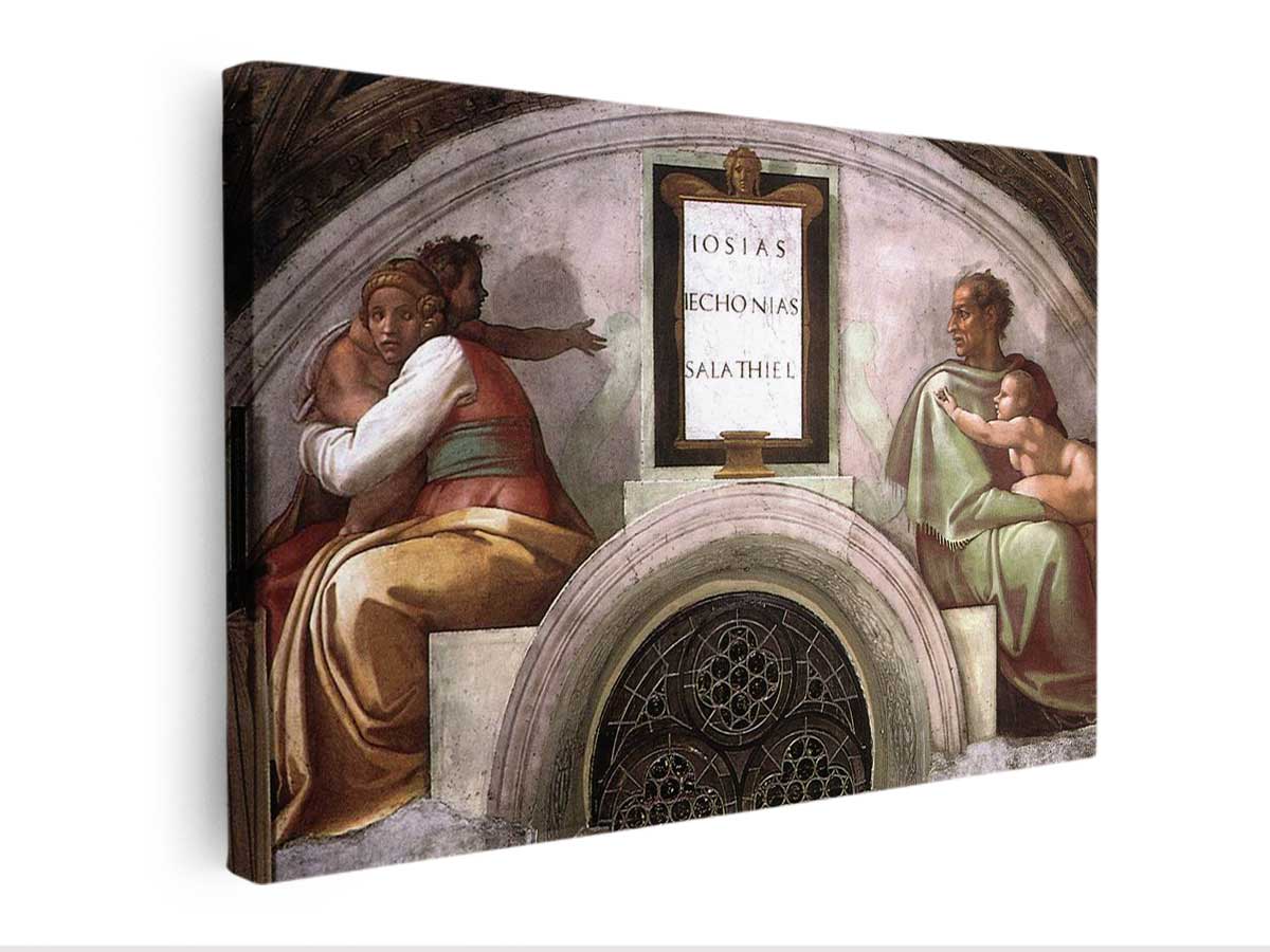 Josiah - Jechoniah - Shealtiel By Michelangelo Buonarroti