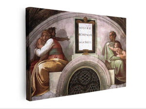 Josiah - Jechoniah - Shealtiel By Michelangelo Buonarroti