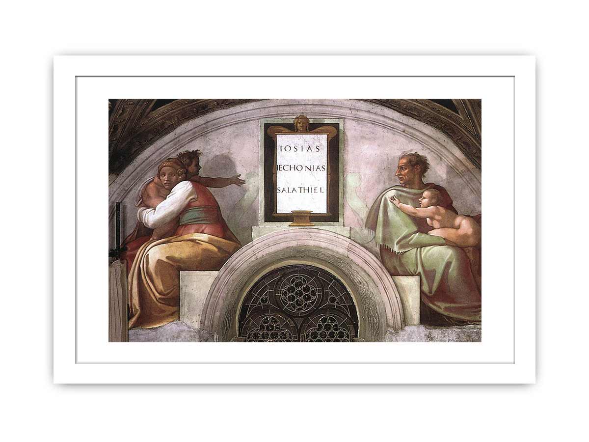 Josiah - Jechoniah - Shealtiel By Michelangelo Buonarroti