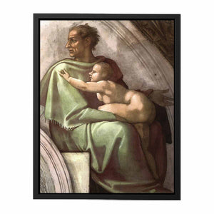 Josiah - Jechoniah - Shealtiel (detail) By Michelangelo Buonarroti