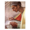 Asa - Jehoshaphat - Joram (detail) By Michelangelo Buonarroti