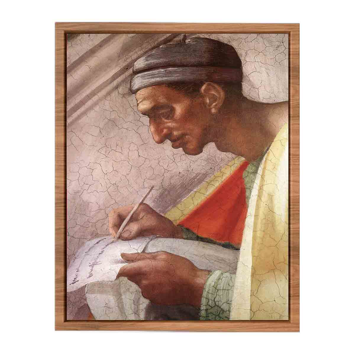 Asa - Jehoshaphat - Joram (detail) By Michelangelo Buonarroti