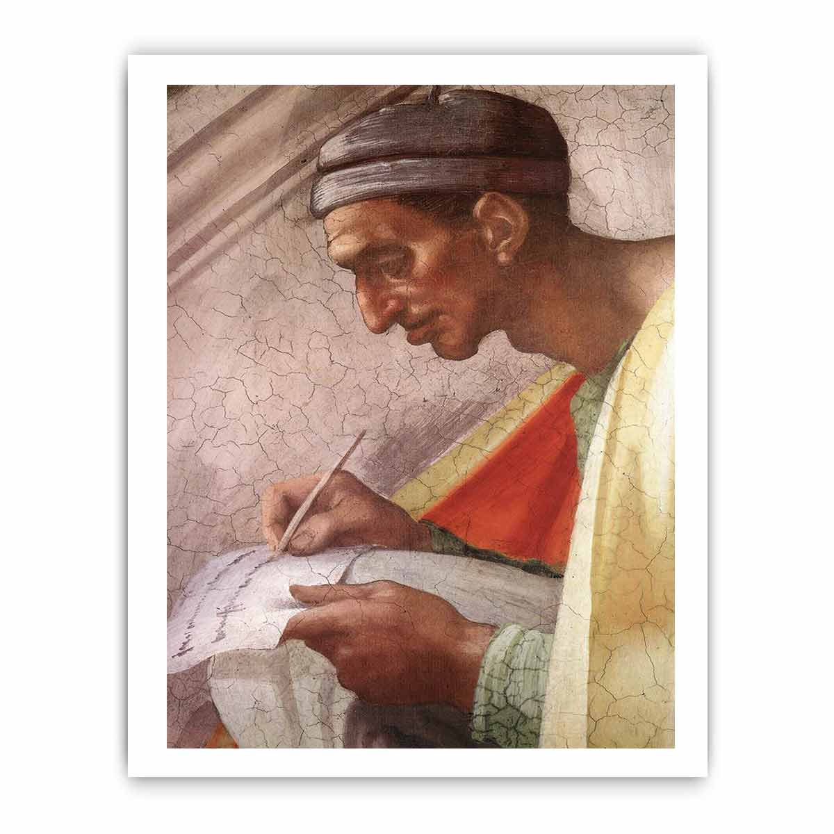 Asa - Jehoshaphat - Joram (detail) By Michelangelo Buonarroti