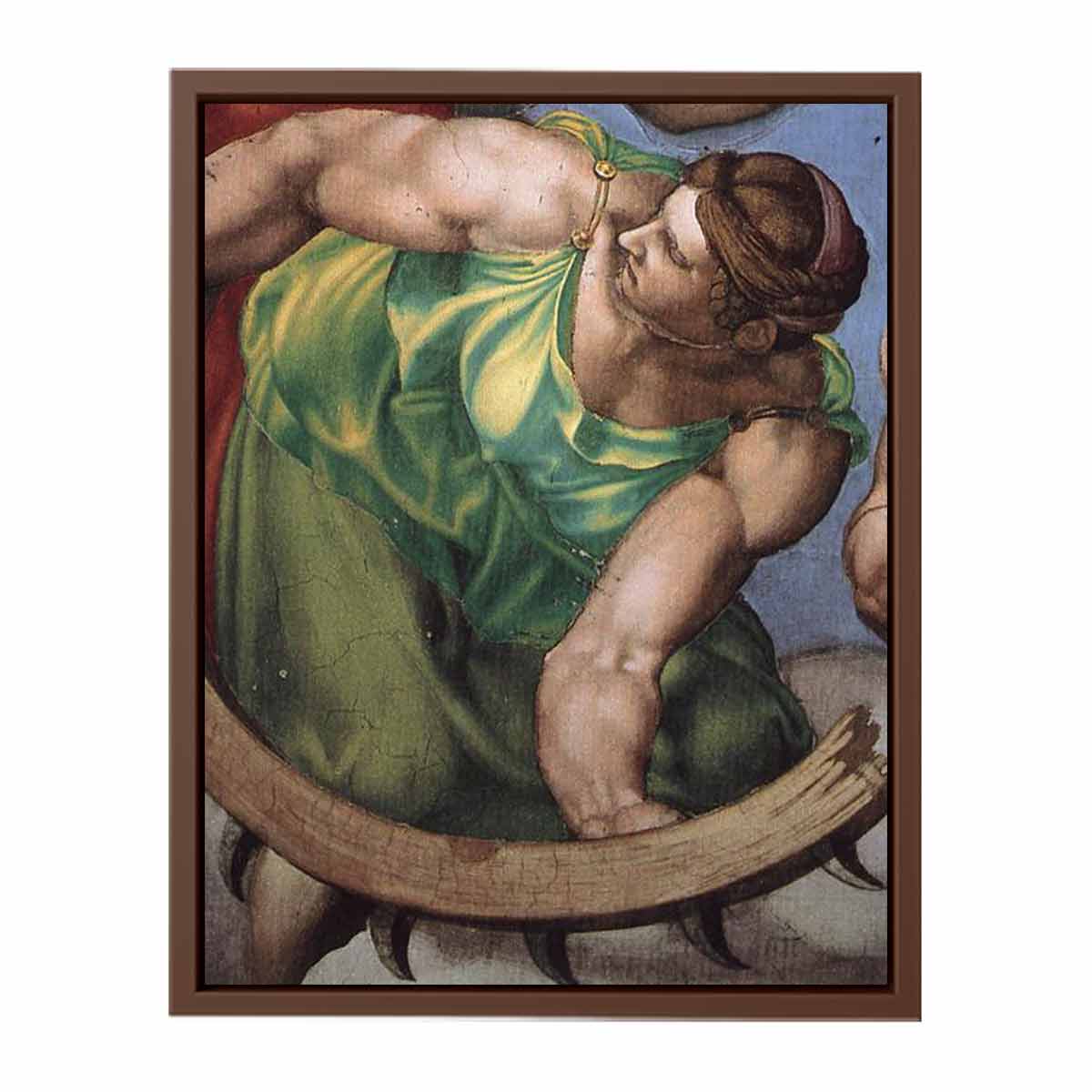 The Last Judgment (detail) By Michelangelo Buonarroti