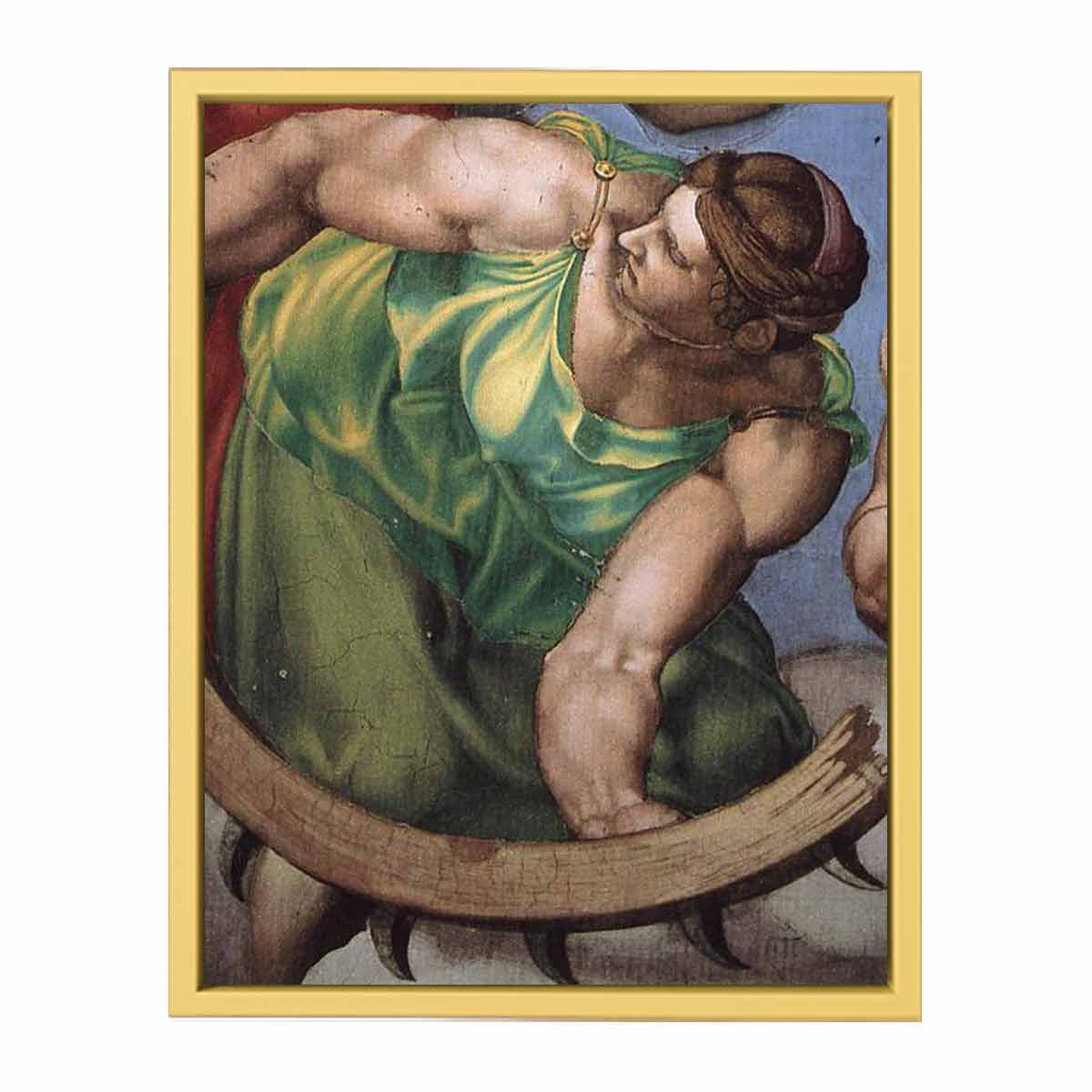 The Last Judgment (detail) By Michelangelo Buonarroti