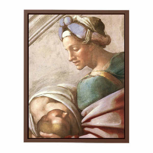 Hezekiah - Manasseh - Amon (detail) By Michelangelo Buonarroti