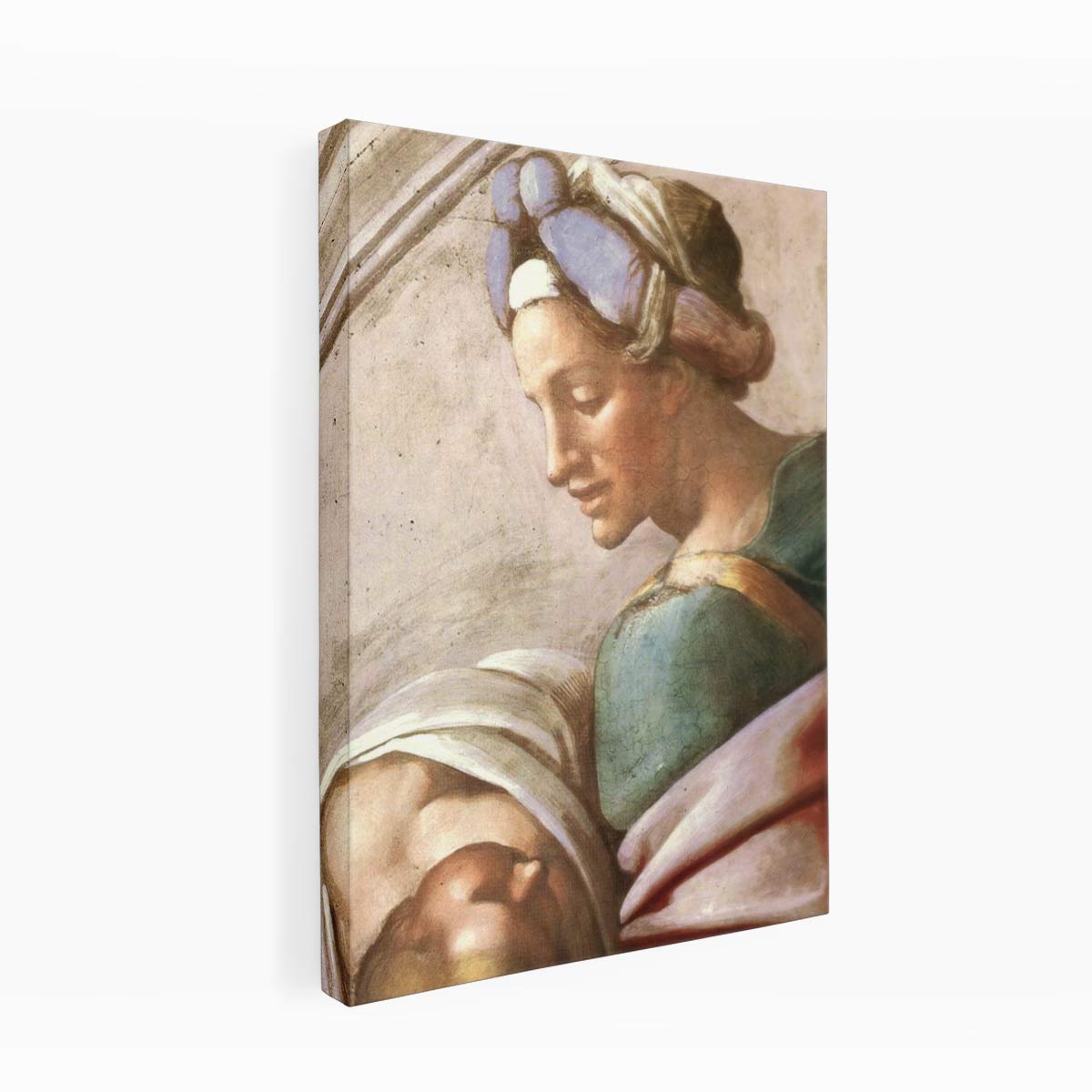 Hezekiah - Manasseh - Amon (detail) By Michelangelo Buonarroti