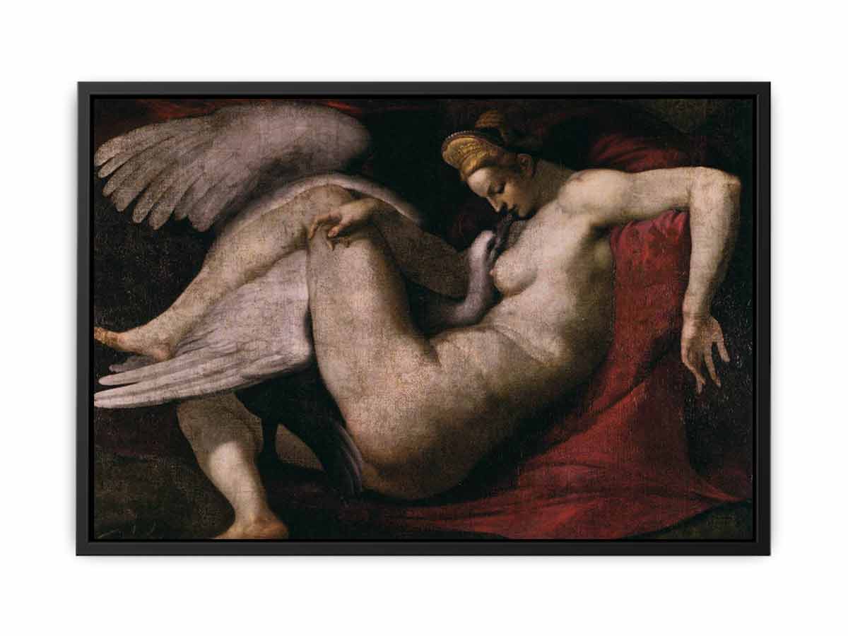 Leda and the Swan By Michelangelo Buonarroti