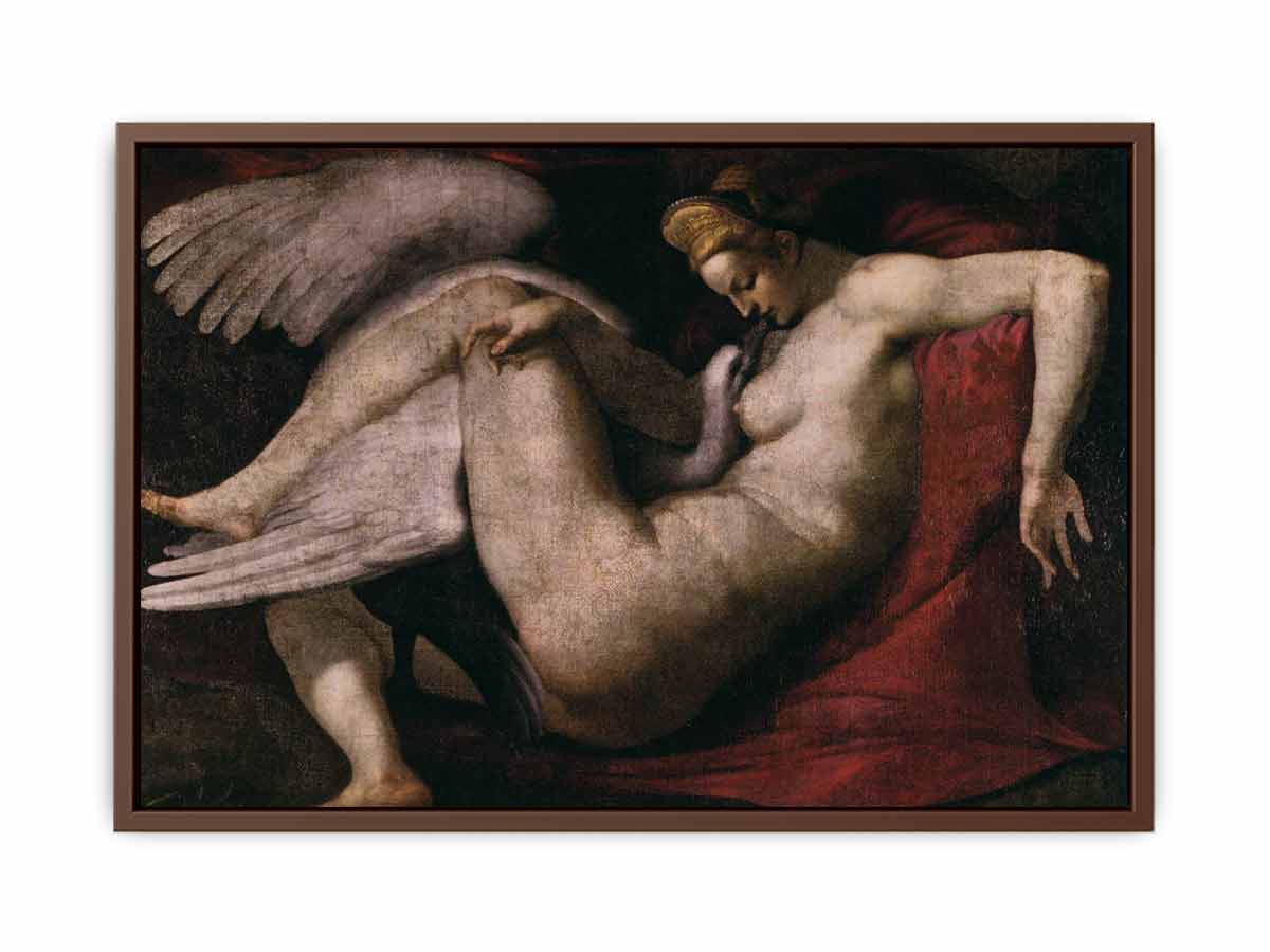 Leda and the Swan By Michelangelo Buonarroti