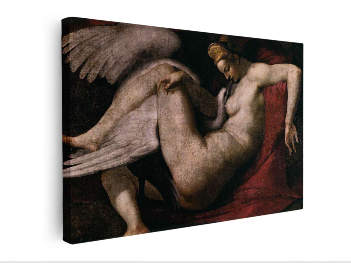 Leda and the Swan By Michelangelo Buonarroti