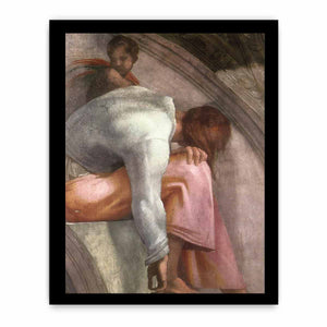 Rehoboam - Abijah (detail) By Michelangelo Buonarroti