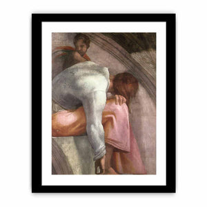 Rehoboam - Abijah (detail) By Michelangelo Buonarroti