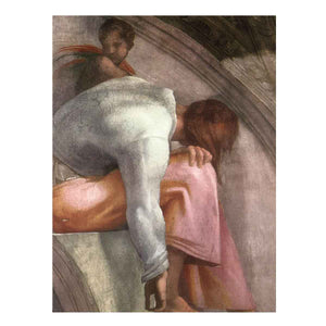 Rehoboam - Abijah (detail) By Michelangelo Buonarroti