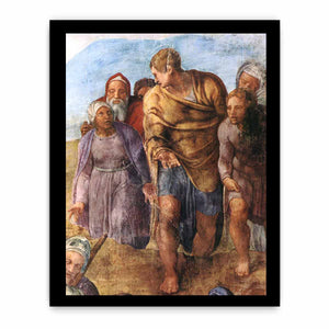 Martyrdom of St Peter (detail) By Michelangelo Buonarroti