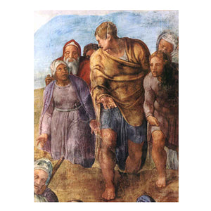 Martyrdom of St Peter (detail) By Michelangelo Buonarroti