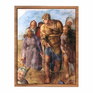 Martyrdom of St Peter (detail) By Michelangelo Buonarroti